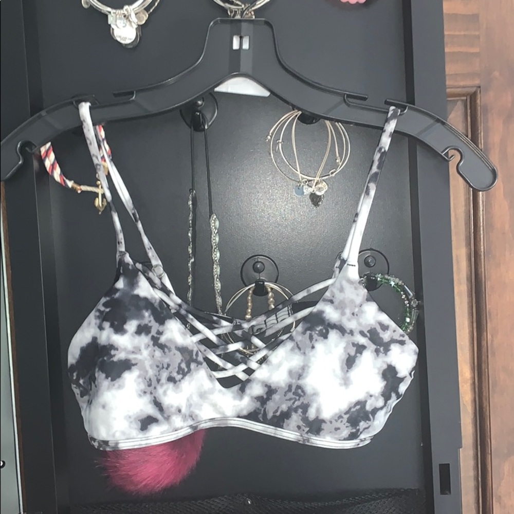 Hollister tie dye bikini top
